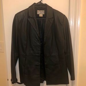 Real leather jacket